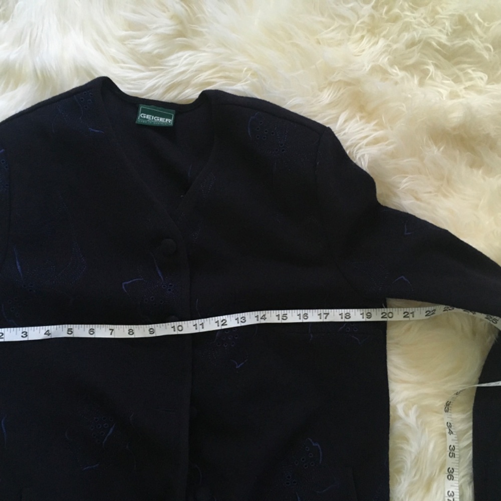 Geiger Trachten Wool Jacket Cardigan - image 6